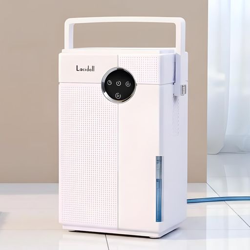 Up To 288Sq Ft - Lacidoll除湿機小型除湿器除湿乾燥機小型除湿機大容量3.5L【2026最新進化・連続排水可能】ダブルペルチェ式じょしつき部屋湿気取り除湿乾燥浴室乾燥機排水ホース付きコンパクト取っ手付…