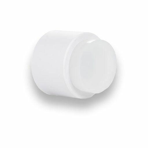 EVI | WALL ADHESIVE DOORSTOP | 1.1’’ X 1.1’’ | GREAT ADHERENCE | 100% FUNCTIONAL | MOD. 198/28 (WHITE LACQUERED STAINLESS STEEL EVI | WALL ADHESIVE DOORSTOP | 1.1’’ X 1.1’’ | GREAT ADHERENCE | 100% FUNCTIONAL | MOD. 198/28 (WHITE LACQUERED STAINLESS STEEL
