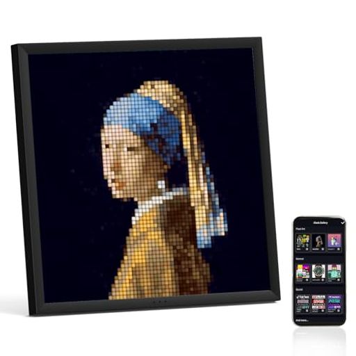 【PIXOO64について】Pixoo-64は、64x64LEDパネルを備えたWiFiピクセルアートディスプレイです。ユニークな家の装飾と情報表示。Divoomアプリを使用すると、お気に入りのピクセルアートアニメーションを作成して表示できます。オンライン情報の表示を設定すると、Pixoo-64は、YouTubeチャンネルのフォロワー、ゲームのKDAスコア、Twitchソーシャルメディア情報など、選択した情報を自動的に取得します。 【ピクセルアートの作成】ピクセルアートアニメーションの作成は、DivoomAPPを使用すると簡単です。作成に役立つ描画ツールがいくつか用意されています。最も重要なことは、作成した画像とGIFを簡単にインポートできることです。私たちのAPPには、巨大なギャラリーとピクセルアートコミュニティもあります。これは、図面をダウンロードして共有し、世界中のピクセルアート愛好家と交流できる場所です。