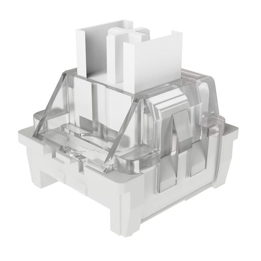 MAGIC-REFINERXATTACKSHARKCSリニア軸メカニカルスイッチ、Gateron3針42gfSMDリニア軸セット、防塵レバー付き、耐久性100MMXスイッチ、ホットスワップ用メカニカルキーボード交換用(100