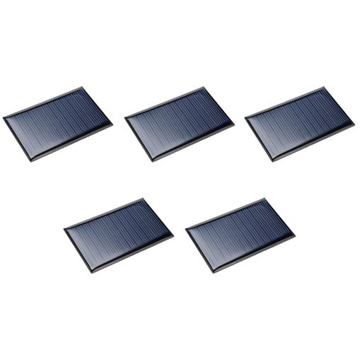 DMiotech5個入り6V60mA72mmx45mmミニソーラーパネルセルDIY電力プロジェクト用