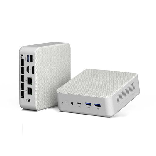 YCTipcミニPCRyzen56600H[2つ2.5GLANポート]8GBDDR5256GBNVMeSSDMiniPC6C/12T最大4.5GHzWiFi6/Bluetooth5.2/デュアルチャネル小型PC