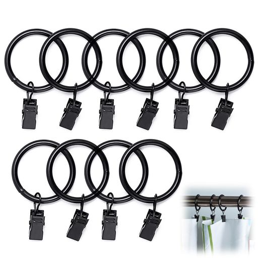 【10個セットでお得】10個の金属製シャークティースカーテンクリップがセットでお届け!複数のカーテンに対応でき、交換や洗濯時に便利です。 【内径3.8cmで幅広いロッドに対応】内径3.8cmのデザインで、さまざまな太さのカーテンロッドに適合します。標準的なカーテンロッドに最適です。 【金属製シャークティースでしっかり固定】高品質金属製のシャークティース(鋸歯状)デザインで、カーテンをしっかりと固定します。滑りにくく、耐久性に優れています。 【取り外しが簡単】カーテンの交換や洗濯がスムーズに行えるよう、簡単に取り外し可能なデザインです。手間を省き、効率的に使えます。 【シンプルで使いやすい】シンプルなデザインで、リビングルーム、寝室、キッチンなど、あらゆる部屋のカーテンにマッチします。シルバーとブラックの2色展開で、インテリアに合わせて選べます。