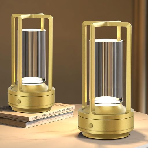 間接照明スタンドおしゃれHapfish2パック3000mAhテーブルランプコードレス【充電式・3色温度・無段階調光・目に優しい・タッチ制御・置き型】ベッドサイドランプLED卓上デスクライト