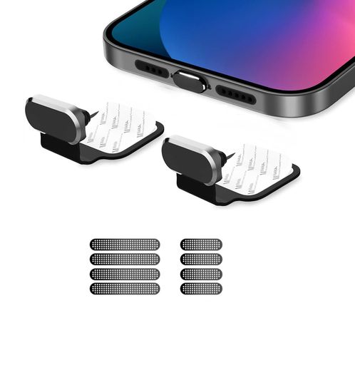 SakulayaiPhoneスピーカー保護ネットアルミType-Cコネクタ用保護キャップ付きiPhone15iPhone15ProiPhone15PiusiPhone15ProMax対応スピーカー保護ネット