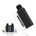 電子タバコVAPEWHATSVAPEベイプPODBOXポッドボックス2500回吸引可能交換可能便利電子タバコ禁煙減煙サポートポケットVAPE人気カートリッジ交換...