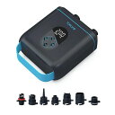 TOPUMP充電式SUPポンプTPS26020PSI電動パドルボードポンプオートオフ機能付き二段階膨張&収縮Type-C対応パドルボードカヤックウィング&カイトテントボートマットレス用(4)