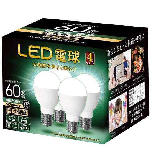 ߥ˥ץȥ LEDŵ E17 ŵ60  ۸ Ǯܹ ̩ķб( 4)