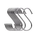 S字フック Sじフック えすじフック ステンレス製 15個セット (7CM×15PCS) 耐荷重15KG Sフック Sカン S型フック 汎用フック お風呂 防錆 キッチン 浴室 小物掛け 吊り下げ 収納