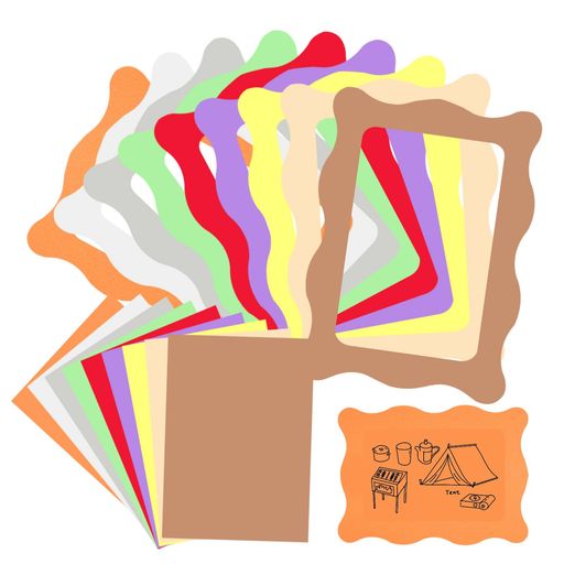 koundenekoペーパーフォトフレーム10枚セット子供の絵展示用写真フレーム絵画教室...