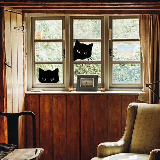 2枚猫黒猫オブジェ猫アイアンオブジェアニマル北欧置物ネコガーデンオーナメントラティスフェンストレ..