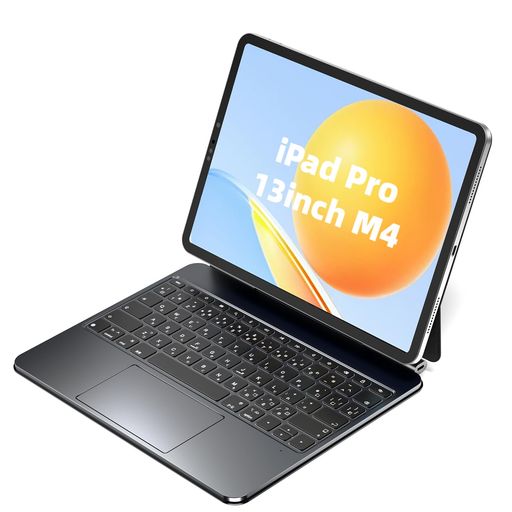 Bettdow【新型自動チャージ】マジックキーボード2024iPadProM413インチ対応スマートキーボードケース単独充電不要iPa…