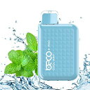 電子たばこ使い捨てVAPE吸引回数6000回BECOPRO水蒸気タバコ電子タバコオートスイッチベイプ禁煙タバコ(ミント)