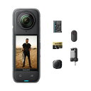 Insta360X4ピーター・マッキノン版-8K360度防水アクションカメラ、4K広角動画、見えない自撮り棒、着脱式レンズガード、135分連続撮影可能なバッテリー、AI編集、手ブレ補正、クリエイター…