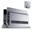 PULWTOP11in1USBCドッキングステーションMacbookPro/Air用縦置きType-Cスタンドとドック一体型拡張ドッキング1*HDMI4K@60Hz+1*SSDスロット付(SSD含まれない)+(2)