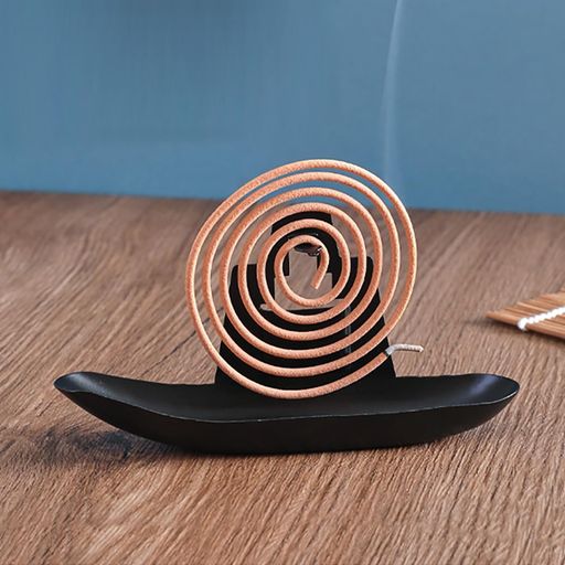 蚊取り線香入れ蚊とり器蚊取り線香かとりせんこう皿屋内屋外用蚊取り線香立て蚊取り線香ラック鉄製蚊取り器持ち運び便利インテリア火傷防止玄関キャンプ夜釣りアウトドア農作業(ブ…