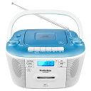 GelielimCDラジカセCDプレーヤFM/AMラジカセCD/SD/USB/MP3/AUXカセット対応レコーダーポータブルカセットテープ再生/録音ACコンセント/電池式LCD液晶(バックライト)ディスプレイ3.5mmイヤホンジャック