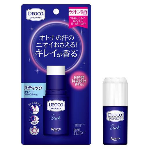 Other - デオコ(DEOCO)薬用デオドラントスティック13g(ラクトン含有スウィートフローラルの香り)【医薬部外品】