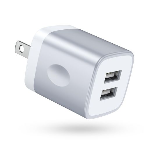 VIVIBER USB 2ポート充電器 PSE認証 USB 電源アダプタ IPHONE アイホン ACアダプター XPERIA 急速充電器 合計2.1A USB-A×2 【 IPHONE (IPHONE15シリーズ対応) / ANDROID/タブレット
