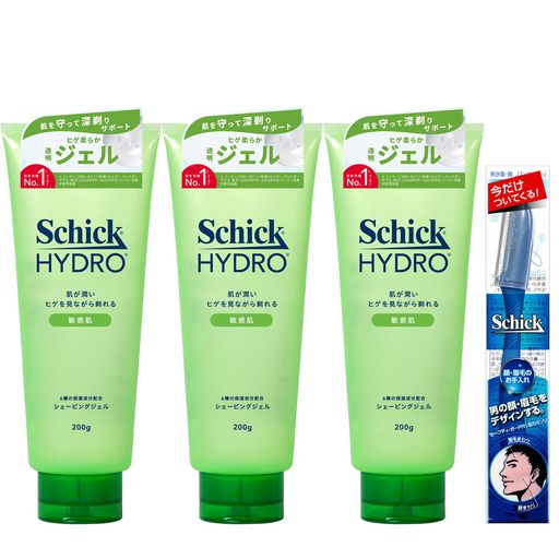 Schick(���å�)�ϥ��ɥ��ץ�ߥ��ॷ�����ӥ󥰥������Ҵ�ȩ��200gx3�ܤ��ޤ��դ�