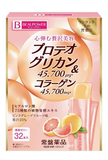 常盤薬品工業ビューパワープロテオグリカン・コラーゲン ゼリー 32本入