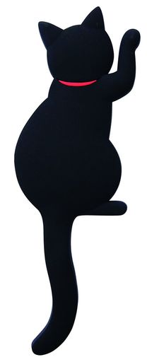 東洋ケースマグネットフックCattailクロMH-CAT-02