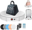 S SMAUTOP 電動回転台 ターンテーブル 回転台電動 ターンテーブル電動 100-110V電圧 商品展示用 衣類 モデル展示用 展示会用