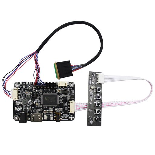 VSDISPLAYHDLCDコントローラ基板対応7インチ10.1インチLVDS40ピンN070ICG-LD1LD4LP101WX1HSD101PWW1液晶パネル