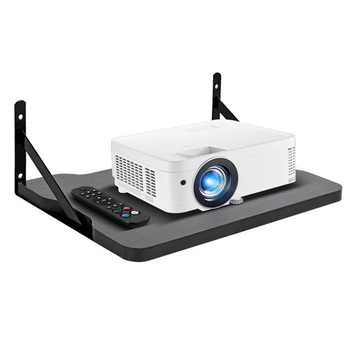 [プロジェクタールーター、モデムシェルフ] - 散らかったプロジェクターやルーターを整頓。 [サイズ] - 内部使用スペース:35 x 23CM (長さx幅)。ルーター、モデム、電源タップを置くのに十分なスペースがあります。 [使いやすい] - 複数の配線穴があり、ワイヤーやケーブルの整理に便利です。 [高品質素材] - MDFと金属製。 [組み立て簡単]ネジで組み立てられます。