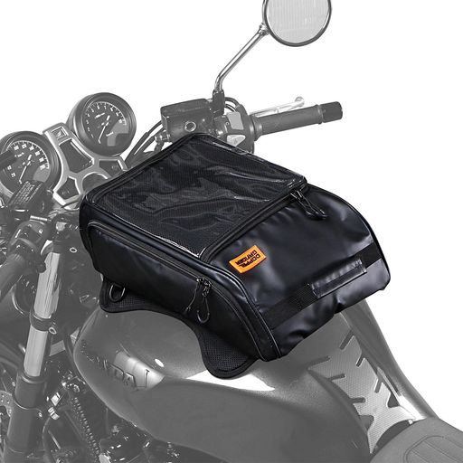 DOPPELGANGER(ドッペルギャンガー)ターポリンタンクバッグ【マグネット装着できるスリングバッグ】容量:14Lバイク用ターポリンバッグシリーズDBT392-BK