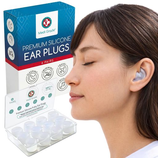 完全遮音の睡眠用耳栓 – いびきや交通音などの騒音を効果的に遮断するよう設計された27dBの耳栓です。柔らかく低刺激性のシリコン素材が耳の形にフィットし、快適さと優れた防音性能を両立した睡眠用耳栓です 快適で痛くなりにくい耳栓で深い眠りをサポート – いびきや交通音などの不快な音を軽減し、途切れない睡眠を促します。柔らかいシリコン素材が耳に自然にフィットし、6〜8時間の装着でも違和感の少ない快適な睡眠用耳栓です あらゆる耳のサイズにフィットするカスタム設計 – 小さな耳から大きな耳まで対応できる成形可能な耳栓です。目立たないデザインでしっかり密閉し、一晩中ズレにくいため、横向きで寝る方にも最適な睡眠用耳栓です 多用途で使える耳栓 – 睡眠用としてだけでなく、飛行機用耳栓、旅行用耳栓、コンサートや騒がしい環境、通勤時のノイズ対策としても活躍する便利な耳栓です 耐久性と再利用性に優れた設計 – ラテックスフリーのシリコン製で繰り返し使用可能な耳栓です。長期間使用でき、休息や集中、旅行時の完全ノイズキャンセリングを求める方にお