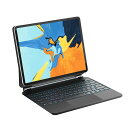 マジックキーボードSUKEBON2025IPAD11(A16)に対応IPAD第10世代キーボード付きケース10.9インチ(A2696A2757A2777)日本技適認証取得電量表示トラックパッド付き日本語配列磁気設計角度調整(2)