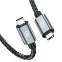 USB-C&USB-Cケーブル1mYITONGXXSUN(USB4対応)8K@60Hz映像出力40Gbps高速データ転送240W出力対応Thunderbolt4ケーブル(2)