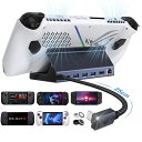 IVANKY4K@120HZドックROGALLYX/LEGIONGO/STEAMDECKOLED/MSICLAW/SWITCHドック、ASUSROGALLOY用の8-IN-1ハブドッキングステーション、HDMI(2)