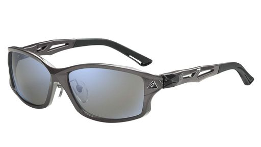 Zeque(ゼクー)偏光サングラスSTELTH(ステルス)F-1930ガンメタルTRUEVIEWSPORTS/BLUEMIRROR