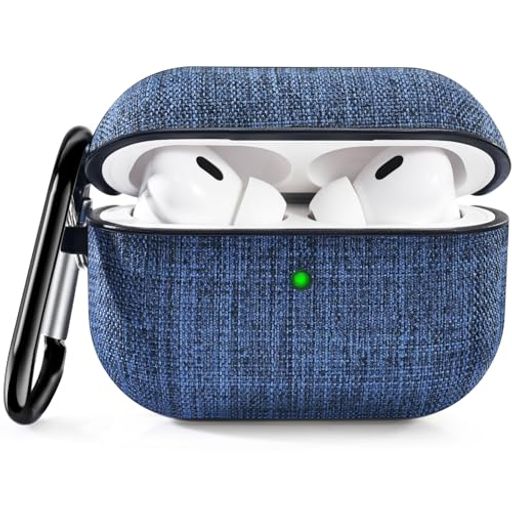 CAGOSAirPodsPro2専用ケース2022専用エアーポッツプロカバーアップルイヤホン保護収納ケース分離式カラビナ付きLEDライトが見えるワイヤレス充電対...