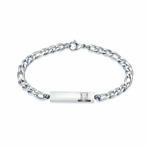 [QGJNSGC]バー火葬ジュエリーウルンブレスレット灰のための女性男性クラシッククリスタル記念碑誕生石ブレスレット記念品ジュエリーウルンバングル灰ホールダー(ホワイト)