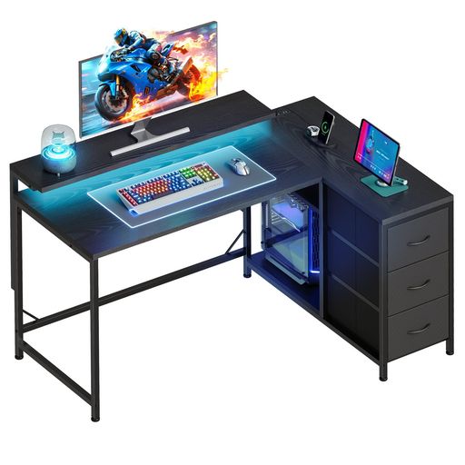 YeToml字デスク机ゲーミングデスクパ