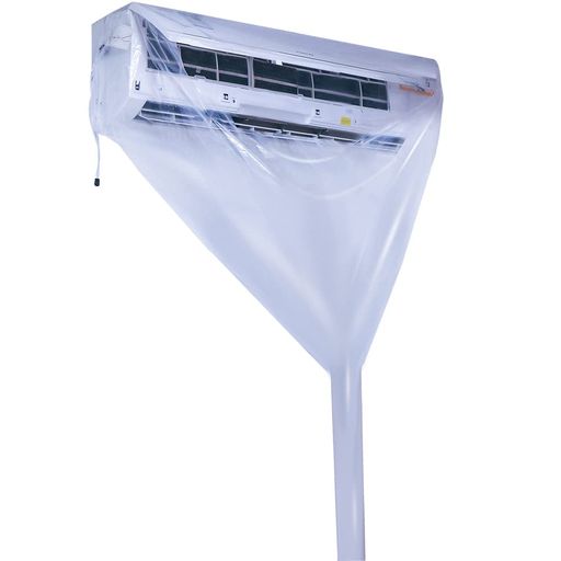 HMT初代家庭用透明エアコン洗浄カバーエアコン掃除カバークリーニング洗浄掃除シート壁掛エアコン用健康 ...