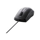 バッファロー BUFFALO 有線BLUELEDマウス 静音/3ボタン/Sサイズ ブラック BSMBU26SSBK(2)