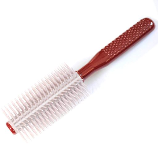 Brushes, Combs - ワインカラーロールブラシL904