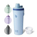 BOTTLE BOTTLE保冷水筒 直飲み 800ML ステンレスボトル 食洗機可 携帯便利 炭酸飲料対応 スポーツウォーターボトル ハンドル付き(ブルー)(4)