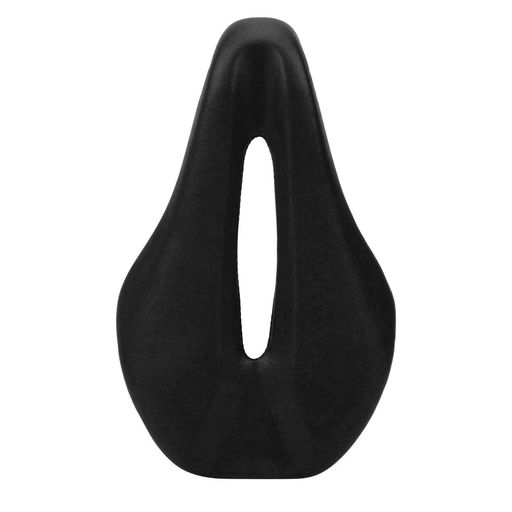 中空自転車サドルEVAデザイン長距離走行用のスチールレール付きロードバイク/マウンテンバイク/折りたたみ自転車素材(黒)