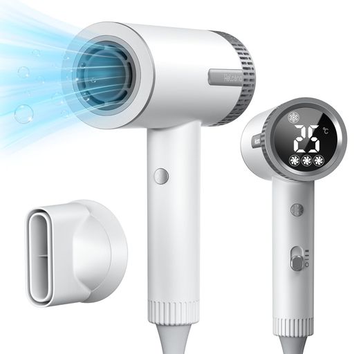 ドライヤー大風量【人気雑誌紹介品・折りたたみ式】超速乾ヘアドライヤー髪質改善2億高濃度マイナスイ..