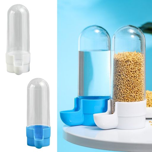 YBGGJO鳥水入れ餌入れ2個入りインコ給水器給餌器自動外付け固定飛び散らない小鳥文鳥