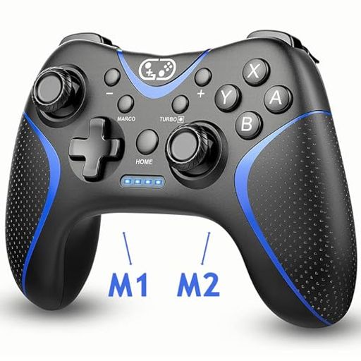 Switchコントローラー、アップグレードSwitch2プロコン背面ボタン付きマクロ編集自動連射/連射ホールドBluetooth5.0接続6軸ジャイロセンサー搭載スリープ解除反応速い Switchコントローラー、アップグレードSwitch2プロコン背面ボタン付きマクロ編集自動連射/連射ホールドBluetooth5.0接続6軸ジャイロセンサー搭載スリープ解除反応速い