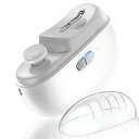 電動爪切り爪切り電動つめ削りUSB充電式足の爪低騒音爪磨きつめきり角質ケア爪やすりLEDライト付き爪ケアワイヤレス2段階スピード爪研ぎ(4)