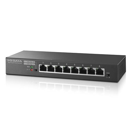【ループ検知・防止を「モード切替スイッチ」で切り替え可能!】前面に搭載した「モード切替スイッチ」により、手動でループ検知・防止機能のON/OFFを切り替えできます。管理ソフト等を用いた操作よりもかんたんに設定変更が可能です。また、「モード切替スイッチ」は意図せず切り替わらないよう、商品前面からスイッチが飛び出ない設計になっています。 【アイドル時の消費電力を抑制するEEEで消費電力を削減】アイドル時の消費電力を抑制するEEE(Energy Efficient Ether)に対応。リンク中でもデータ流入有無を常に判断し、自動的に消費電力を削減することができます。EEEのON/OFFの切り替えは前面に搭載した「モード切替スイッチ」により、手動で切り替えができます。 【様々な設置に対応】壁掛け用フックホールが商品背面にあり、壁面にネジを取り付けることで壁面へ設置ができます。また、付属品のマグネットを使用することにより、スチールなどの壁に貼付けることもできます。 【安全&amp;こだわり設計】本商品には信頼性の高い日本メーカー製電解コンデンサを採用しております。