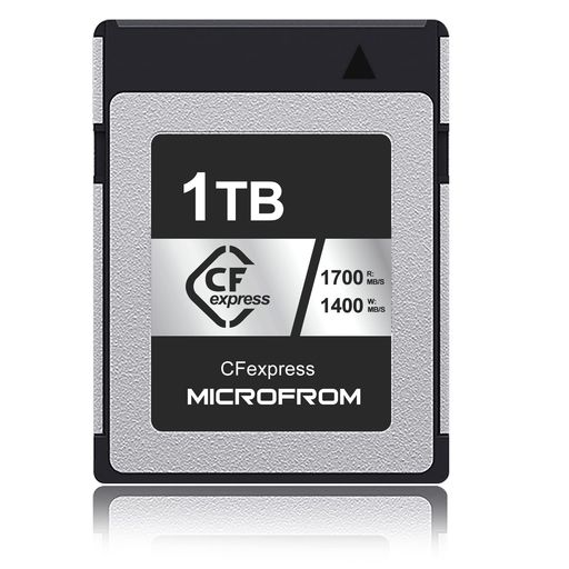 MICROFROMǥ꡼ɡCFexpressTypeB۹®ǽ񤭹®1400MB/sɤ߽Ф®1700MB/s8K...