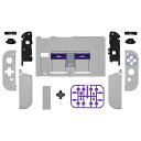本体は付属されません-eXtremeRatenintendoSwitchに対応用Dpadバージョンカスタマイズシェル(フロントシェルは含まれていません)、心地良い交換背面シェル、nintendo